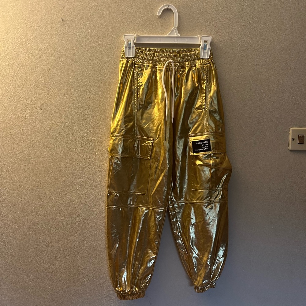 Gold Dance Costume Joggers
